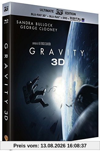 Gravity - Oscar® 2014 du Meilleur Réalisateur [Blu-ray 3D] [Combo Blu-ray 3D + Blu-ray 2D]