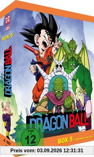 Dragonball - Box 5/6 (Episoden 102-122) [4 DVDs]