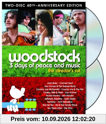 Alfred 40-1000026403 Woodstock 40th Anniversary Edition - Music Book
