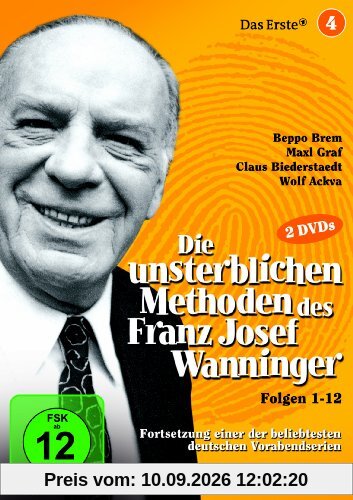 Die unsterblichen Methoden des Franz Josef Wanninger - Box 4, Folgen 1-12 [2 DVDs]