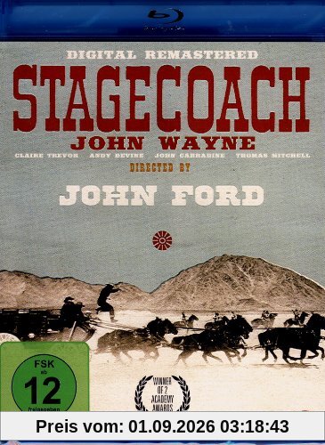 STAGECOACH - John Wayne (Digital Remastered) [Blu-ray]