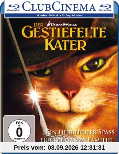 Der gestiefelte Kater [Blu-ray]