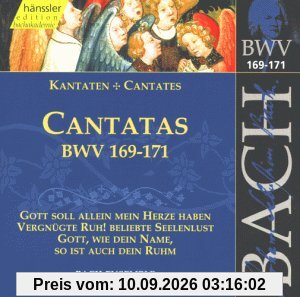 Edition Bachakademie Vol. 51 (Geistliche Kantaten Bwv 169-171)