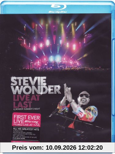 Stevie Wonder - Live at Last/A Wonder Summer's Night [Blu-ray]