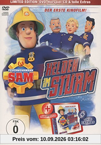 Feuerwehrmann Sam - Helden im Sturm (+ Hörspiel-CD) [Limited Edition] [2 DVDs]