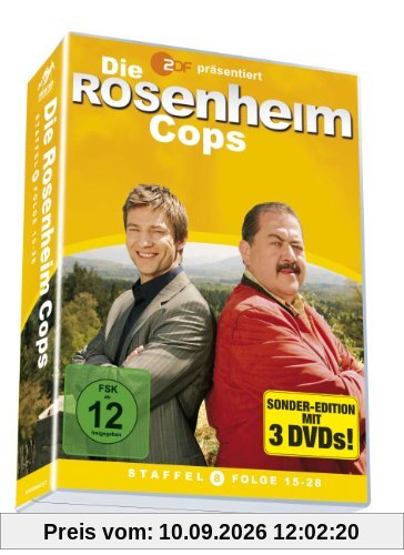 Die Rosenheim Cops - Staffel 8/Folge 15-28 auf 3 DVDs!