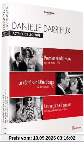 Coffret danielle darrieux : premier rendez-vous ; la vérité sur bébé donge ; les yeux de l'amour [FR Import]
