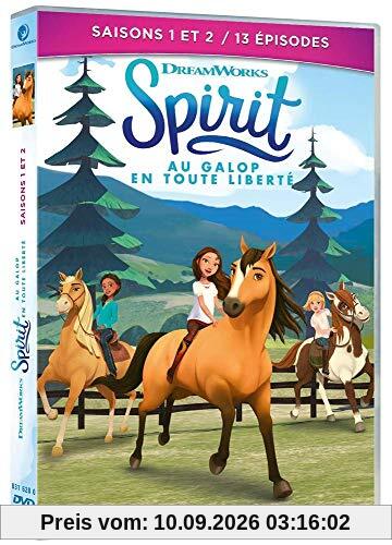 Coffret spirit, au galop en toute liberté, saisons 1 et 2, 13 épisodes [FR Import]