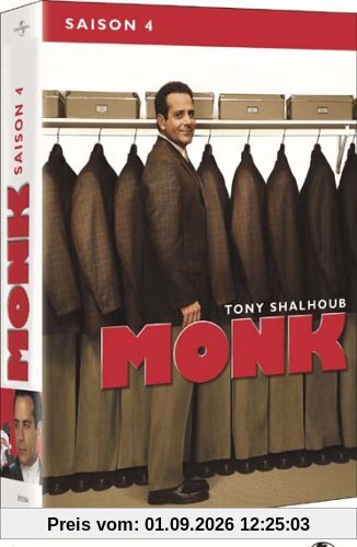 Monk, saison 4 - Coffret 4 DVD [FR Import]