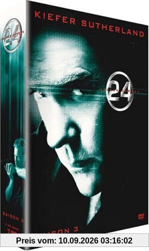 24 Heures chrono : L'Intégrale Saison 3 (24 épisodes) - Coffret Collector 7 DVD [FR IMPORT]