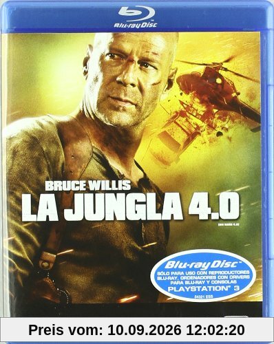 Jungla De Cristal 4.0 (Blu-Ray) (Import) (Keine Deutsche Sprache) (2008) Cliff Curtis; Bruce Willis;