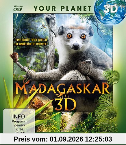 Madagaskar [3D Blu-ray]