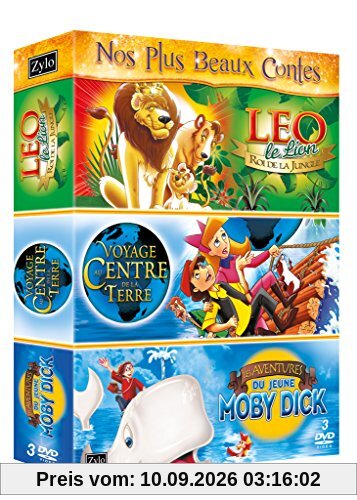 Coffret tri pack, vol. 5 : léo le lion ; moby dick ; voyage au centre de la terre [FR Import]