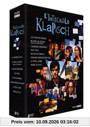 L'intégrale Cédric Klapisch : Les Poupées russes / Ni pour ni contre (bien au contraire) / L'Auberge espagnole / Peut-être / Un air de famille / ... / Riens du tout - Coffret 8 DVD [FR Import]