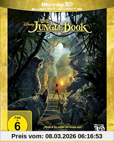 Jon Favreau The Jungle Book 3D+ 2D [3D Blu-ray]