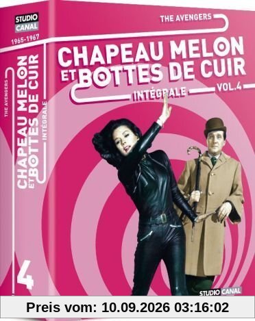 Chapeau melon et bottes de cuir : The Avengers, Vol.4 - Coffret 8 DVD [FR IMPORT]