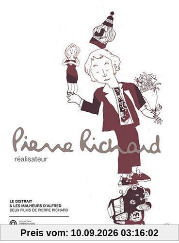 Pierre Richard réalisateur : Le Distrait / Les Malheurs d'Alfred - Coffret 3 DVD [FR Import]