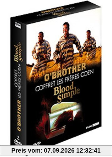 Coffret Frères Coen 2 DVD : O' Brother / Blood simple