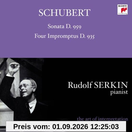 Klaviersonate d 959/4 Impromptus d 935