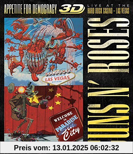 Appetite For Democracy: Live At The Hard Rock Casino - Las Vegas (BluRay) [3D Blu-ray]