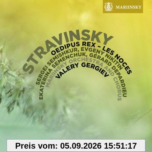 Strawinsky: Oedipus Rex/Les Noces