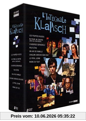 L'intégrale Cédric Klapisch : Les Poupées russes / Ni pour ni contre (bien au contraire) / L'Auberge espagnole / Peut-être / Un air de famille / ... / Riens du tout - Coffret 8 DVD [FR Import]
