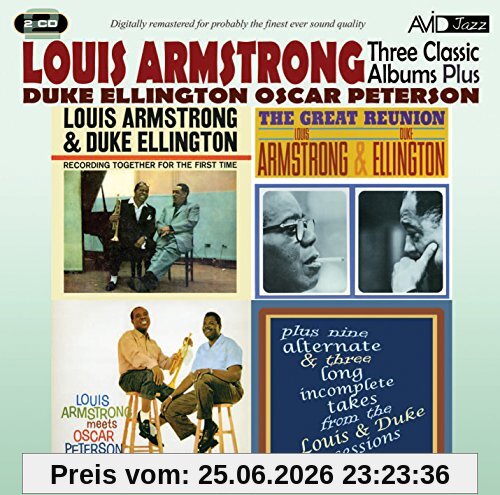 Louis Armstrong 3 Lps-Together For The First Time / Great Reunion