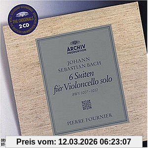 Pierre Fournier The Originals - Sechs Suiten Für Violoncello