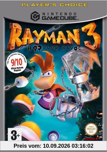 Rayman 3: Hoodlum Havoc Player's Choice - Ensemble complet - 1 utilisateur - GAMECUBE - disque GAMECUBE