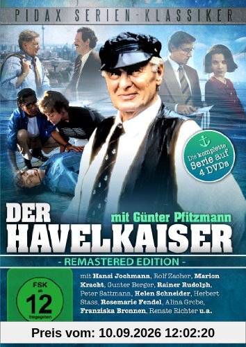 Der Havelkaiser (Remastered Edition) Die komplette Kult-Serie mit Günter Pfitzmann (Pidax Serien-Klassiker) [4 DVDs]