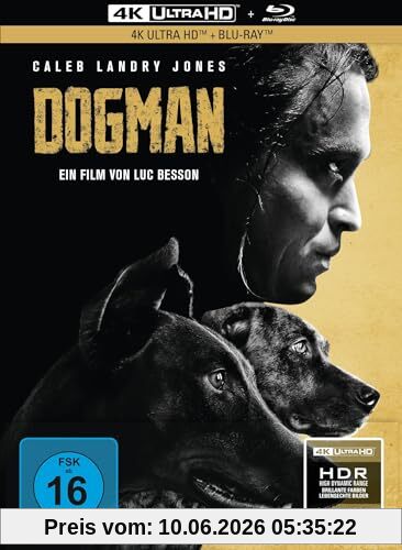 DogMan - 2-Disc Limited Collector's Edition im Mediabook - Cover A (UHD-Blu-ray + Blu-ray)