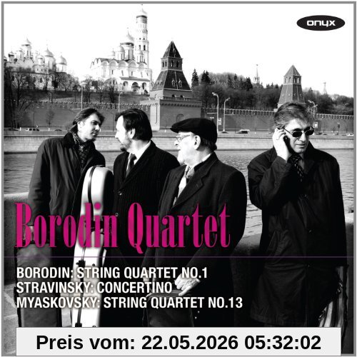 Borodin Quartet Borodin / Strawinsky/ Mayskowski, Streichquartette / Concertino