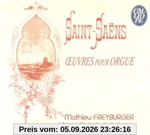 Saint-Saens: Oeuvres pour Orgue
