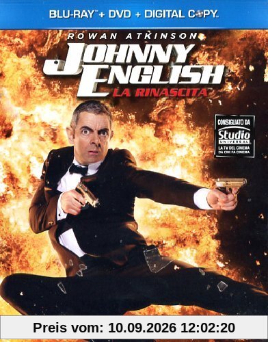 Johnny English - La rinascita [Blu-ray + DVD+ Digital Copy] [IT Import mit deutscher Sprache] [IT Import]
