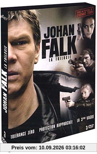 Johan Falk - La trilogie : Tolérance zéro (1999) / Protection rapprochée (2001) / La troisième vague (2003) - Coffret 3 DVD [FR Import]