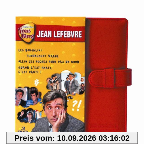 Coffret jean lefèvre : quand c'est parti c'est parti ; les borsalini ; tendrement vache ; plein les poches pour pas un r [FR Import]