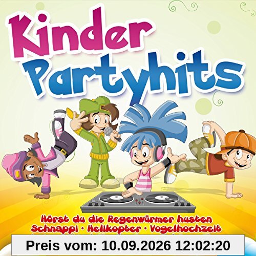 Kinderpartyhits (inkl. Schnappi, Helikopter, Das kleine Küken piept, uvm.)