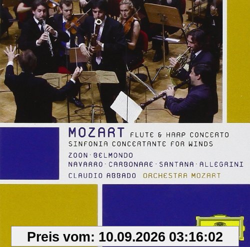 Sinfonia Concertante & Konzert für Flöte und Harfe