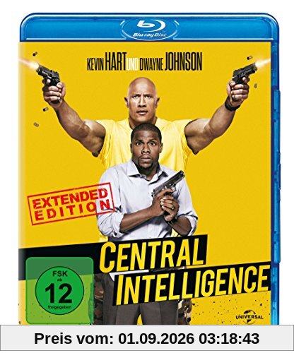 Central Intelligence - Extended Edition [Blu-ray]