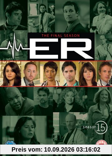 E.R. - Series 15 [6 DVDs] [UK Import, ohne deutsche Tonspur]