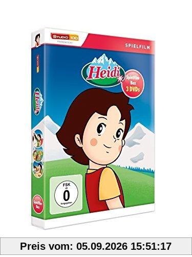 Heidi - Die Heidi-Spielfilm-Edition [3 DVDs]