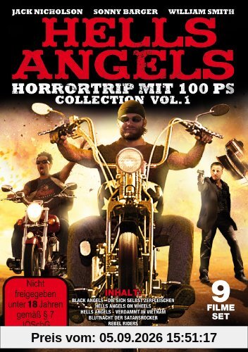 Hells Angels Collection - Horrortrip mit 100 PS [3 DVDs]