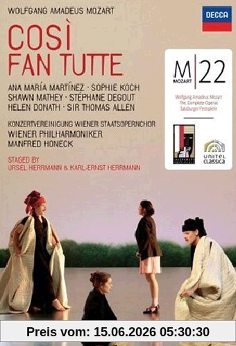 Karl-Ernst Herrmann Wolfgang Amadeus Mozart - Cosi Fan Tutte (2 DVDs)
