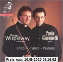 Werke für Violoncello und Klavier von Poulenc, Faure und Chopin