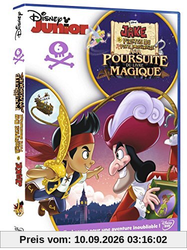 Jake et les pirates du pays imaginaire, vol. 6 :à la poursuite du livre magique [FR Import]