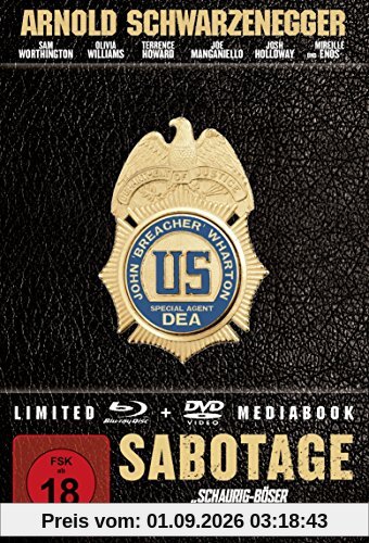 Sabotage - Mediabook [Blu-ray] [Limited Edition]