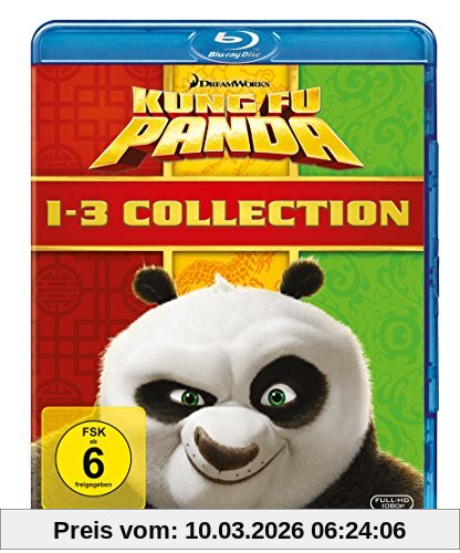 unbekannt Kung Fu Panda 1-3 [Blu-ray]