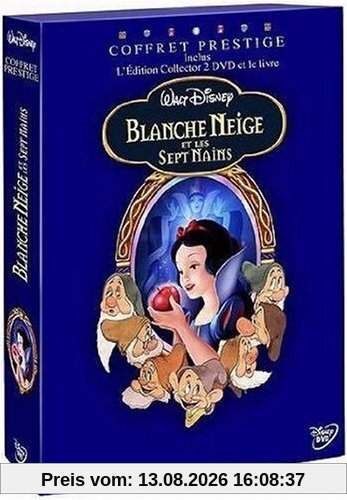 Blanche Neige et les sept nains - Coffret Prestige Edition collector 2 DVD  + Livre [FR Import]