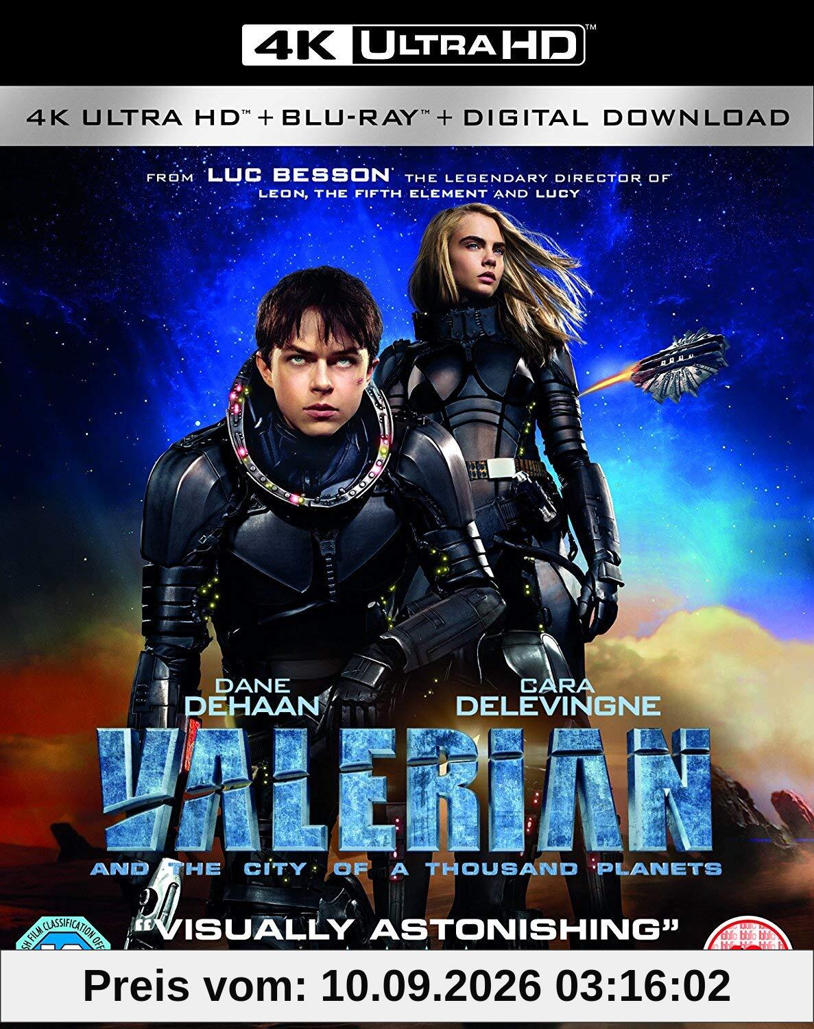 Valerian and the City of a Thousand Planets [Blu-Ray] [Region Free] (IMPORT) (Keine deutsche Version)