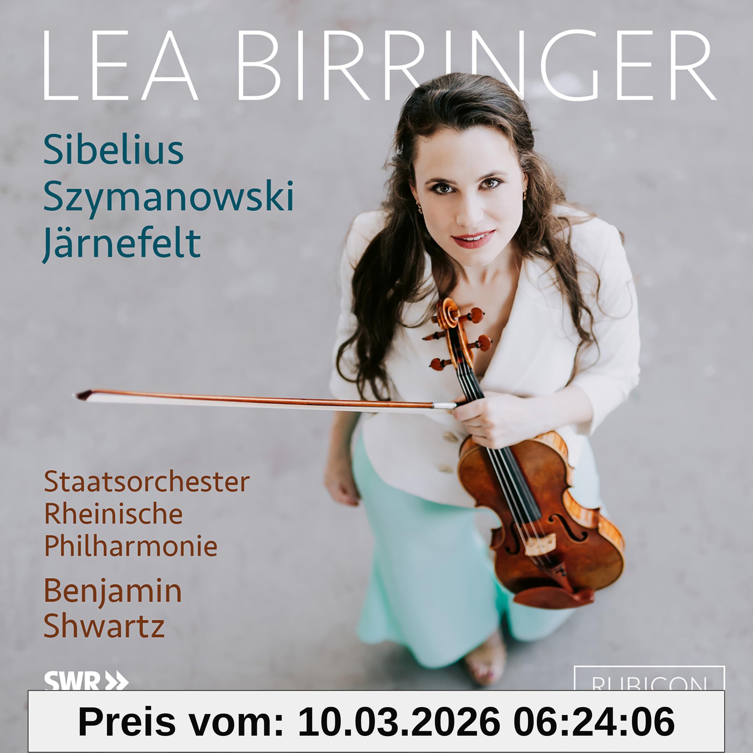 Lea Birringer Violin Concerto Op.47/Berceuse/Violin Concerto Op.61